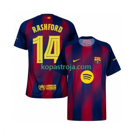 Billiga Fotbollströjor FC Barcelona Marcus Rashford 14 Champions League Hemma tröja 2025/26 Kortärmad